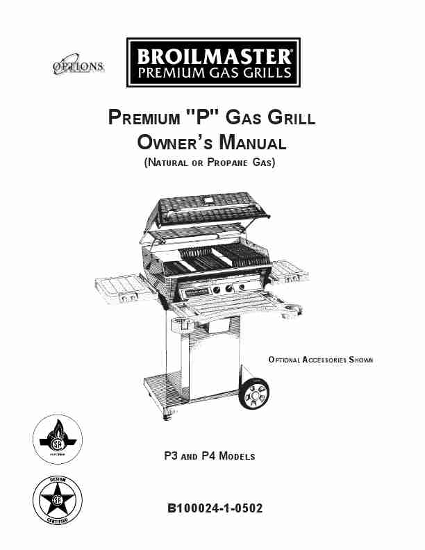 Broilmaster Gas Grill P4-page_pdf